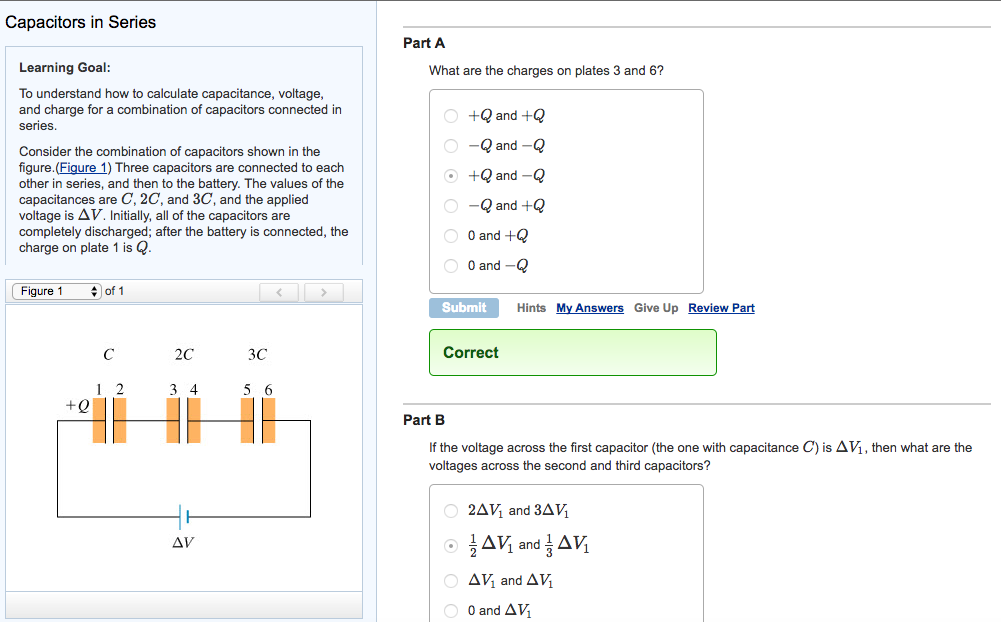 Solved Capacitors in Series Learning Goal To understand how