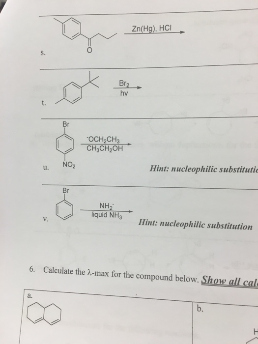 Solved Calculate the lambda max for the compound below.