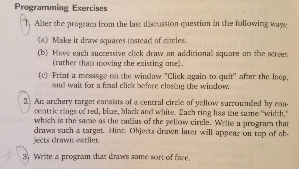 Solved Programming Exercises Alter The Program From The Last Chegg Solved Programming Exercises Alter The Program From The Last Chegg