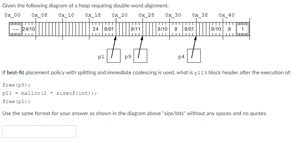 Solved Given the following diagram of a heap requiring | Chegg.com