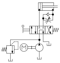 Solved The meter-out circuit for cylinder extension shown on | Chegg.com