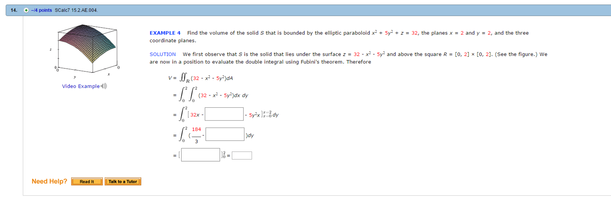Solved Find the volume of the solid S that is bounded by the | Chegg.com