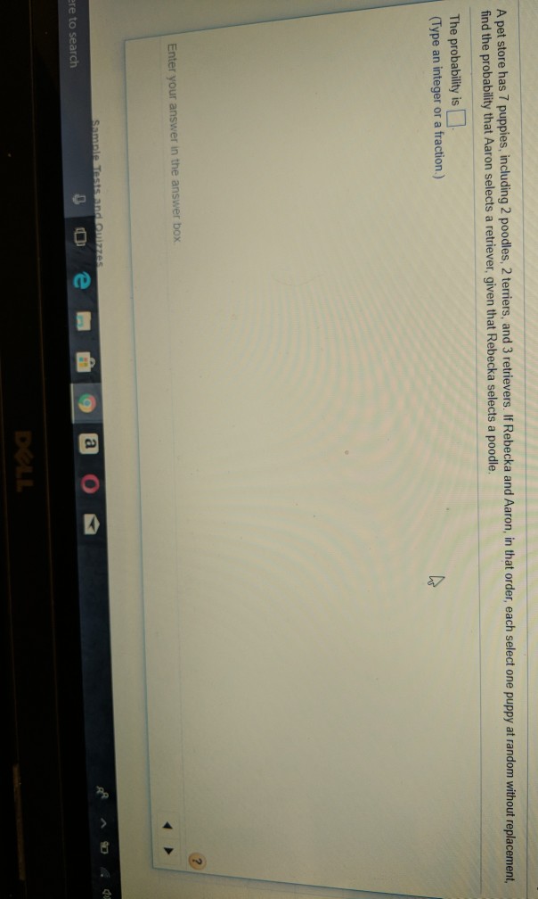 Solved A pet store has 7 puppies, including 2 poodles, 2