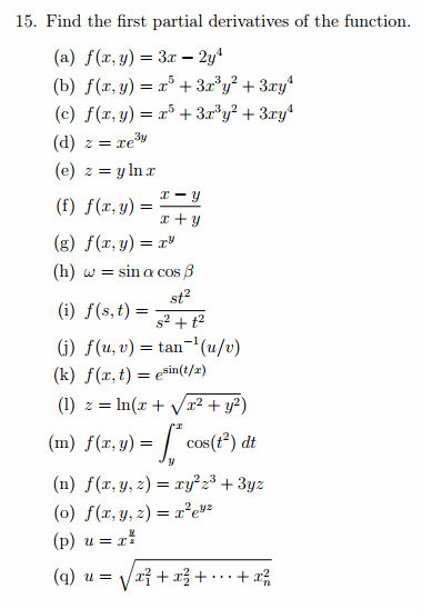 Solved Calc 3 Problem: Please answer 15: m and 37: a for | Chegg.com