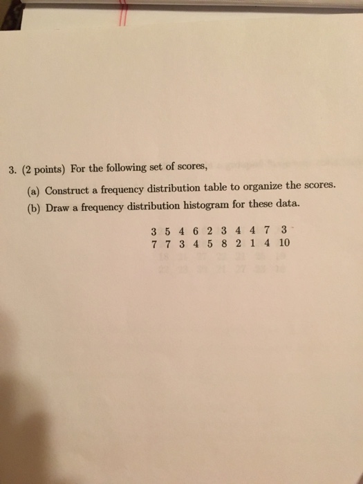 Solved (a) Construct a frequency distribution table to | Chegg.com