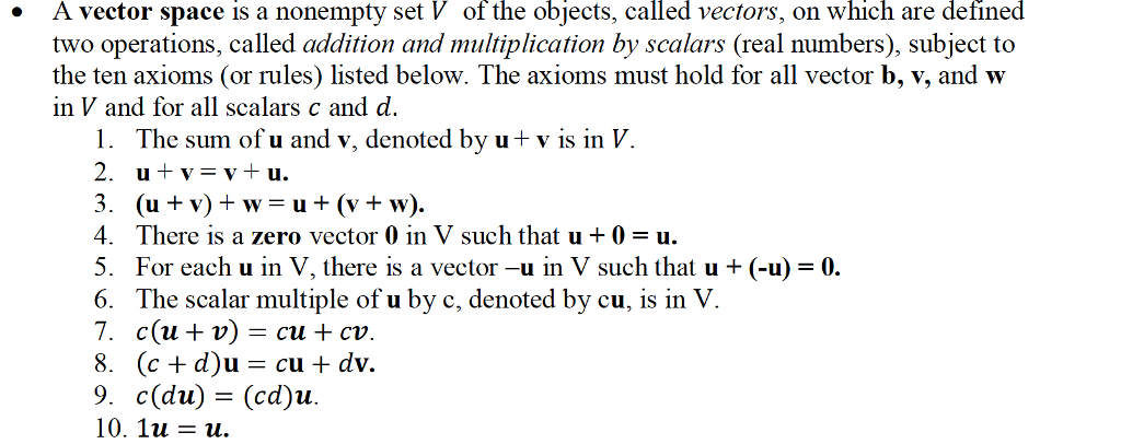 solved-a-vector-space-is-a-nonempty-set-v-of-the-objects-chegg