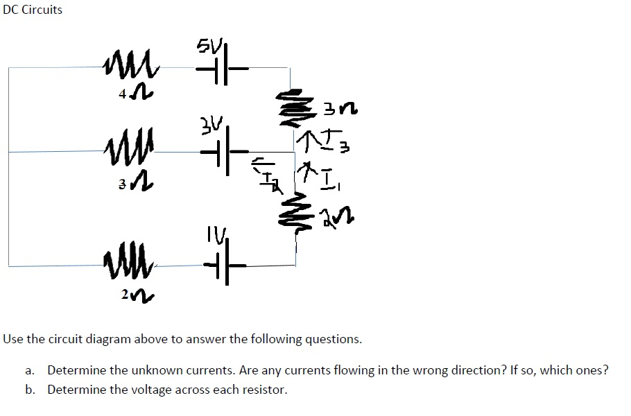 Solved DC Circuits Use The Circuit Diagram Above To Answer | Chegg.com