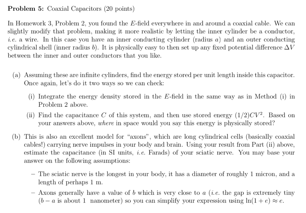 solved-problem-5-coaxial-capacitors-20-points-in-homework-chegg