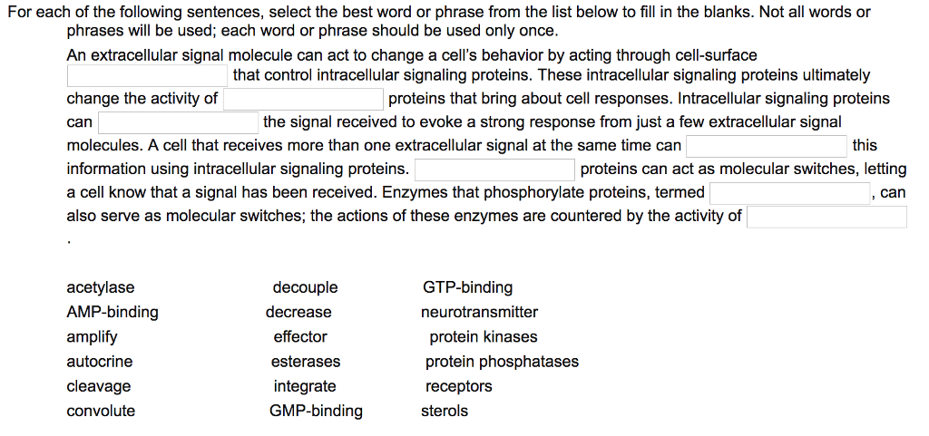 sentence with the word molecule