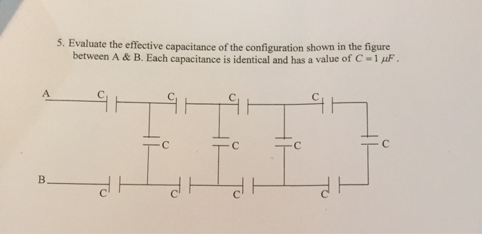 Solved Evaluate the effective capacitance of the | Chegg.com