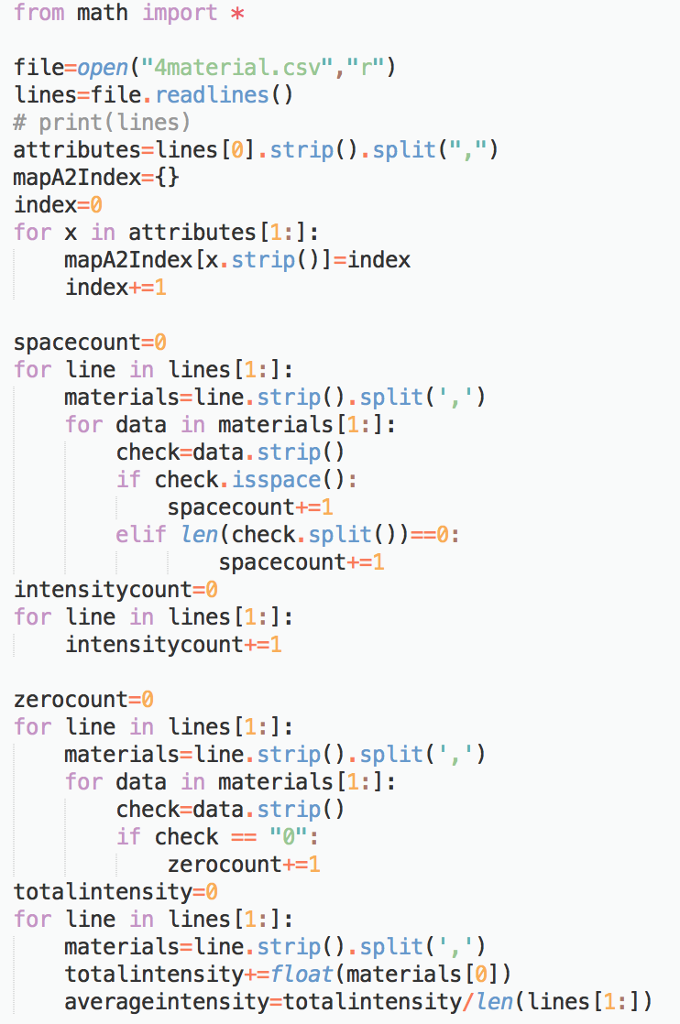 Python help! I need help with these questions! i | Chegg.com