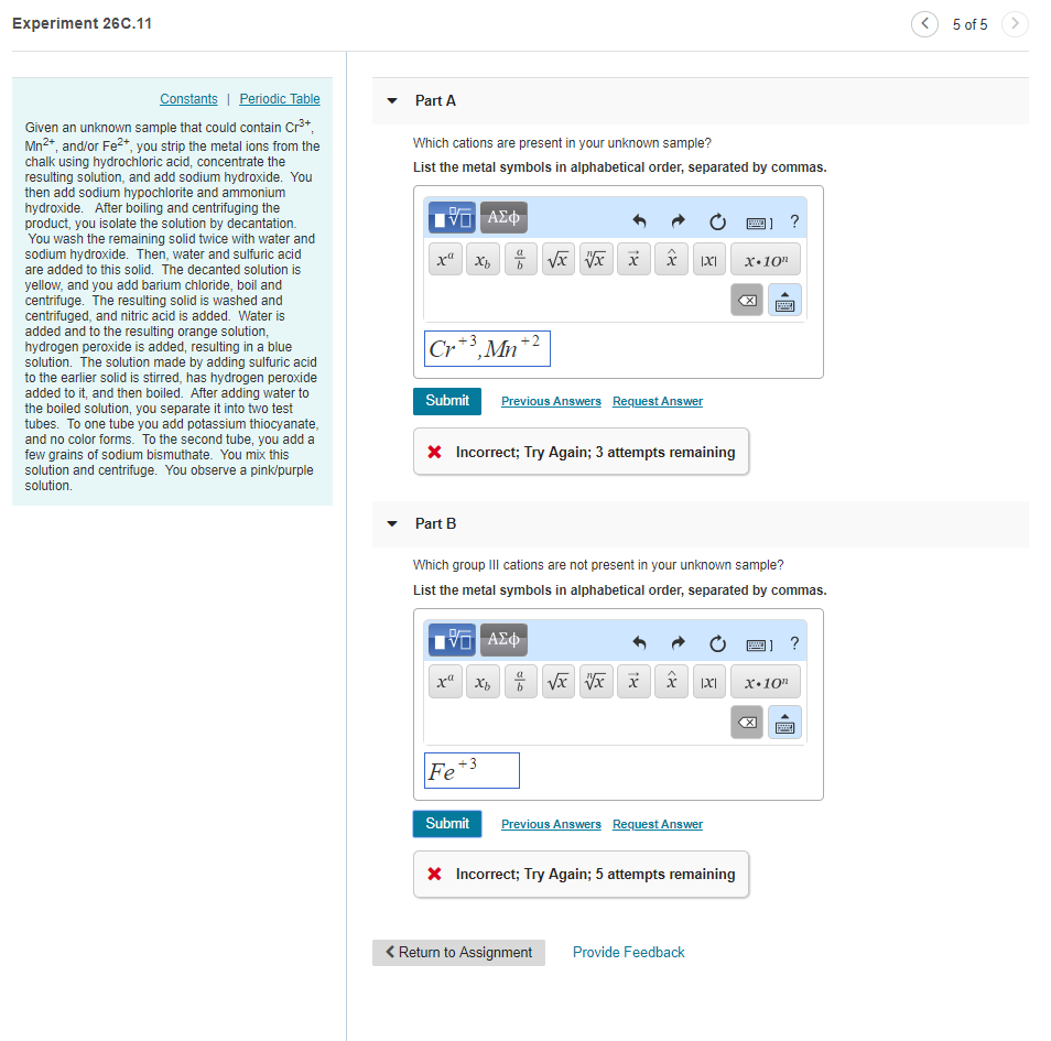 Solved What Are The Answers To Parts A And B? Thought I Had | Chegg.com