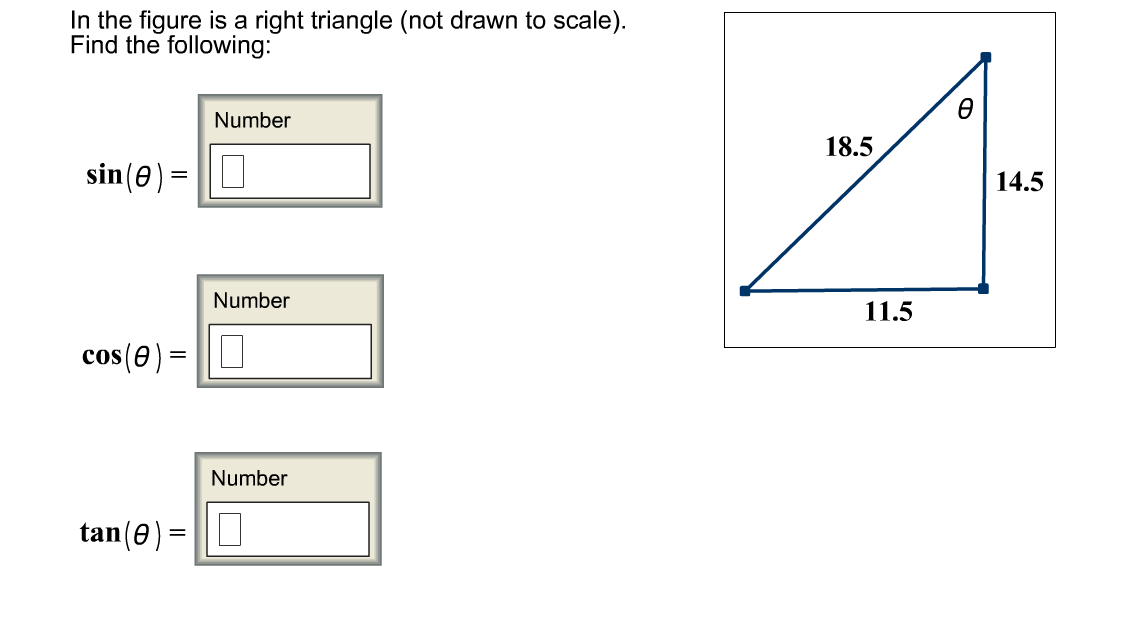 Solved In the figure is a right triangle (not drawn to