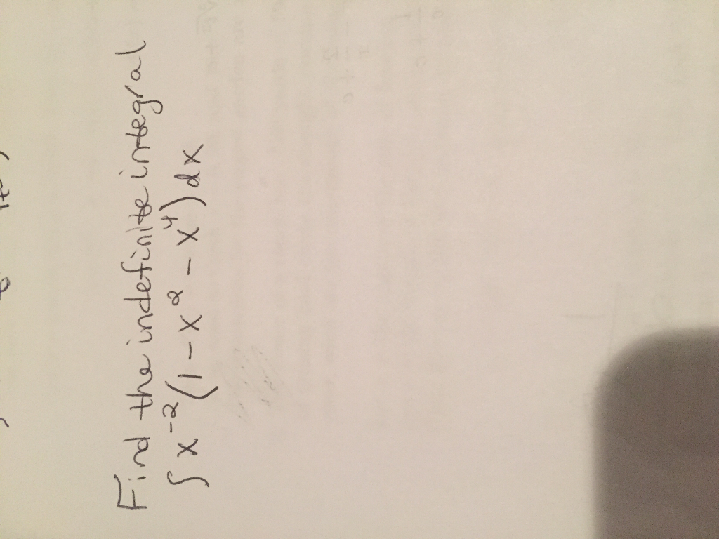 solved-find-the-indefinite-integral-integral-x-2-1-x-2-chegg