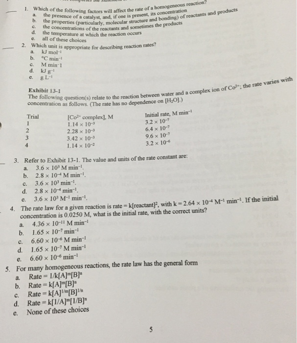 Solved Which of the following factors will affect the a the | Chegg.com