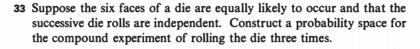 Solved Question taken from the book: Intro to Probability | Chegg.com
