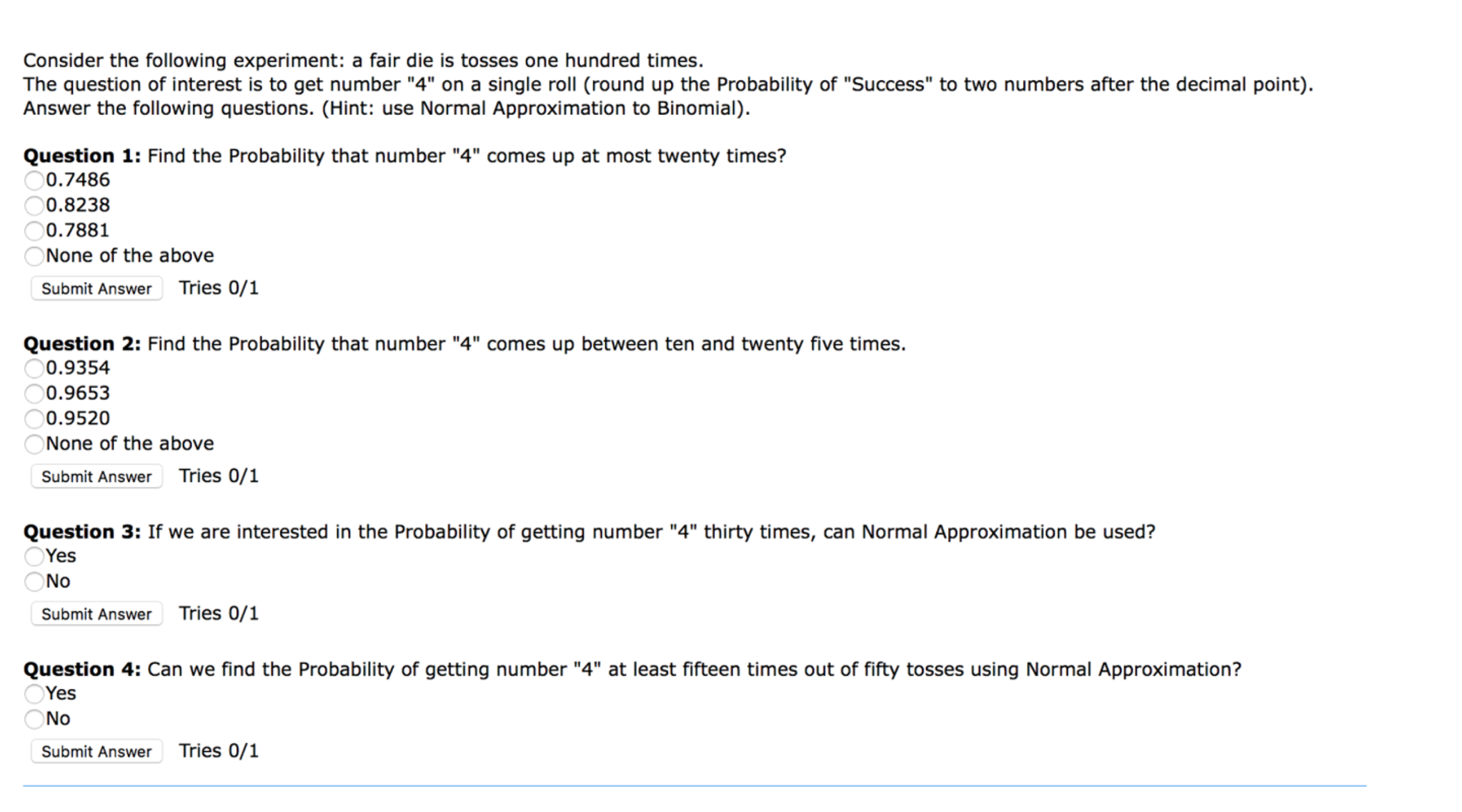 solved-consider-the-following-experiment-a-fair-die-is-chegg