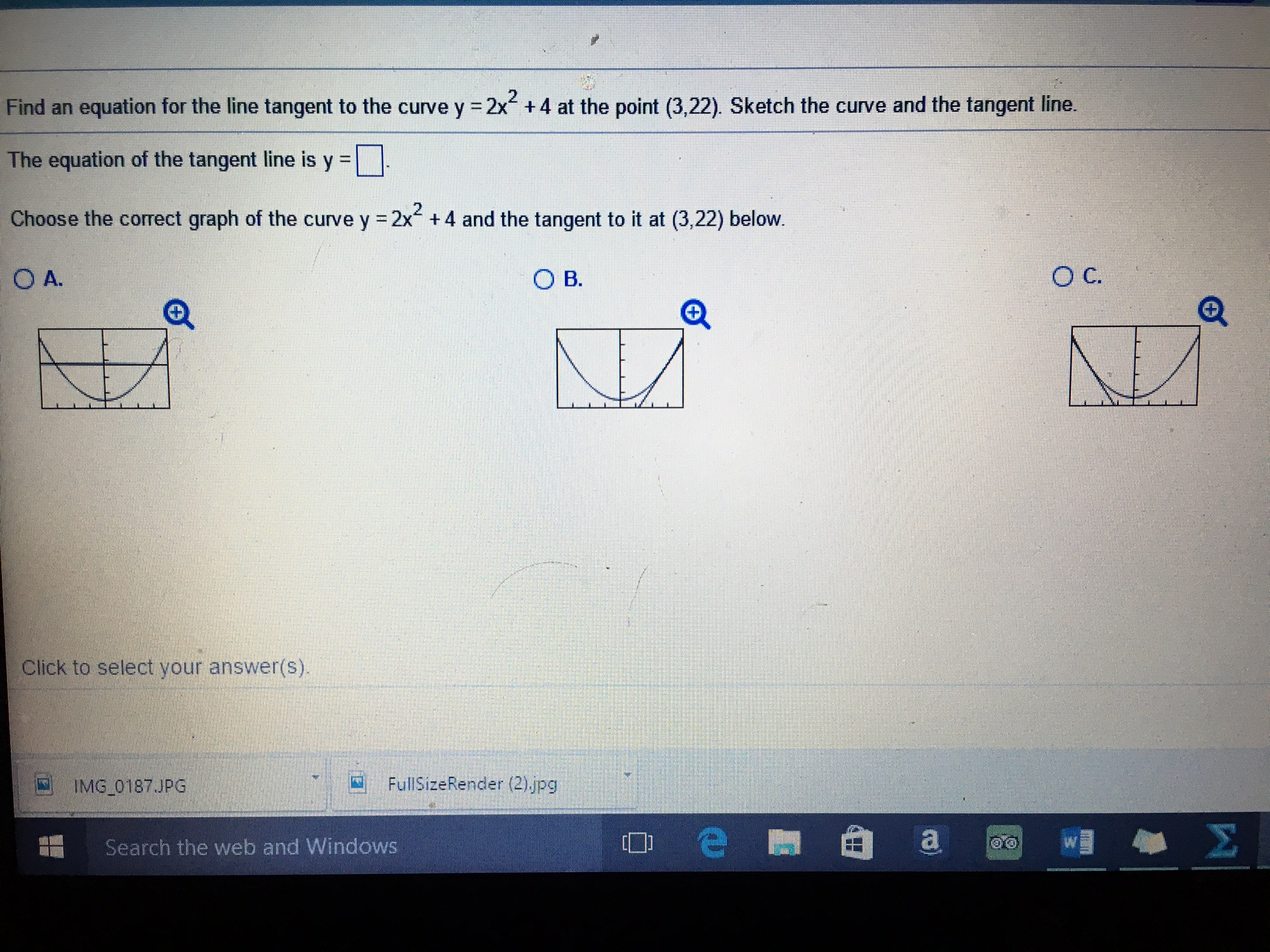 find the equation of the tangent line to the curve y=4x^3-3x 5