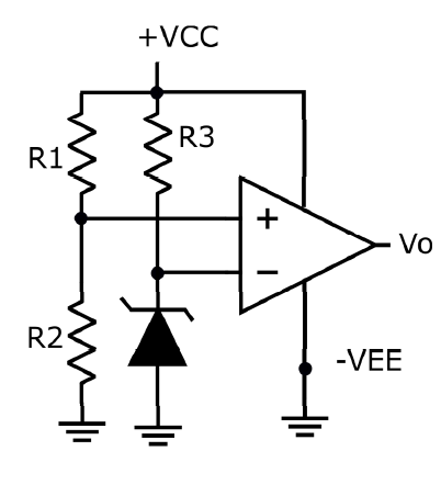 Solved For what interval of R2 will V0 be 0V? Vcc=12V, | Chegg.com