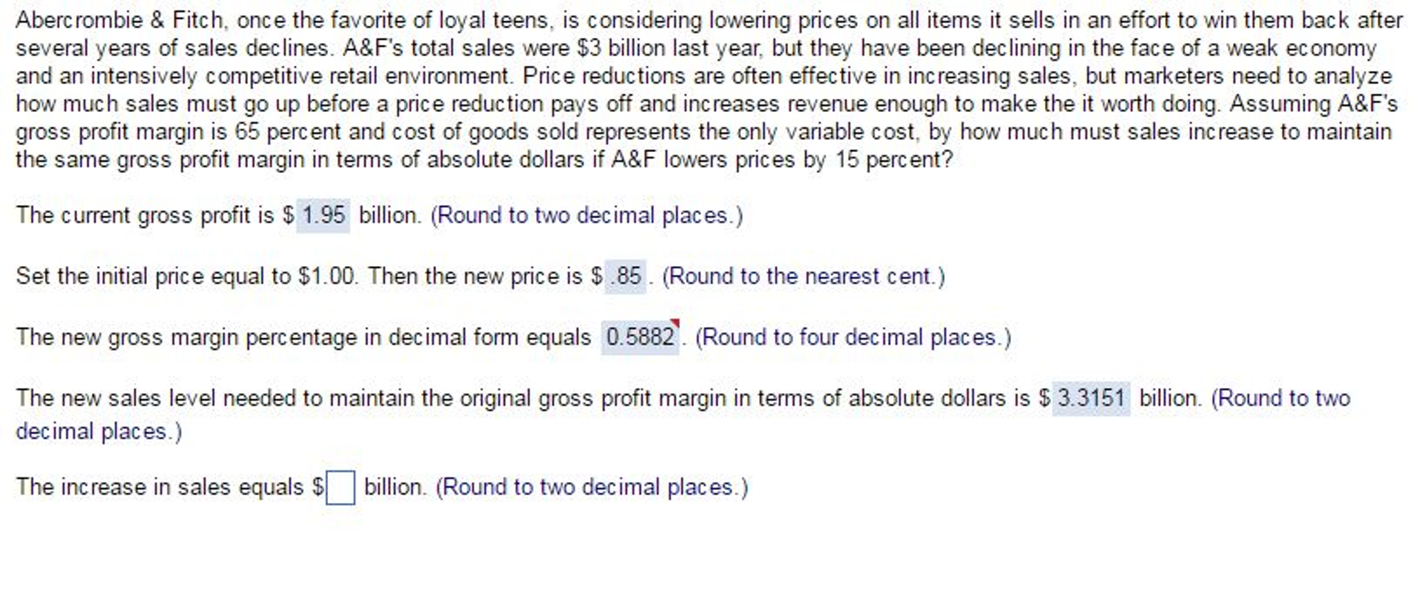 Solved Abercrombie & Fitch, once the favorite of loyal