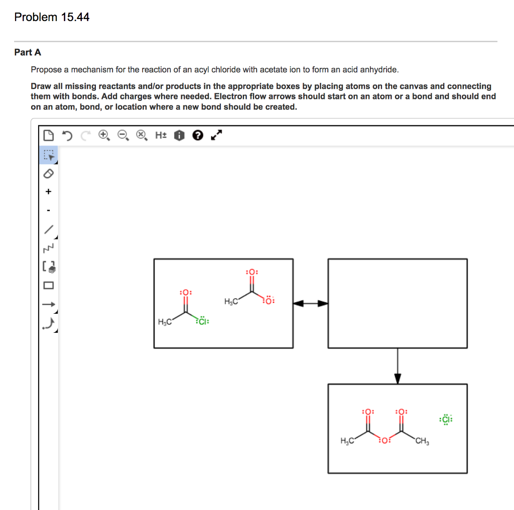 Solved Problem 15.44 Part A Propose a mechanism for the | Chegg.com