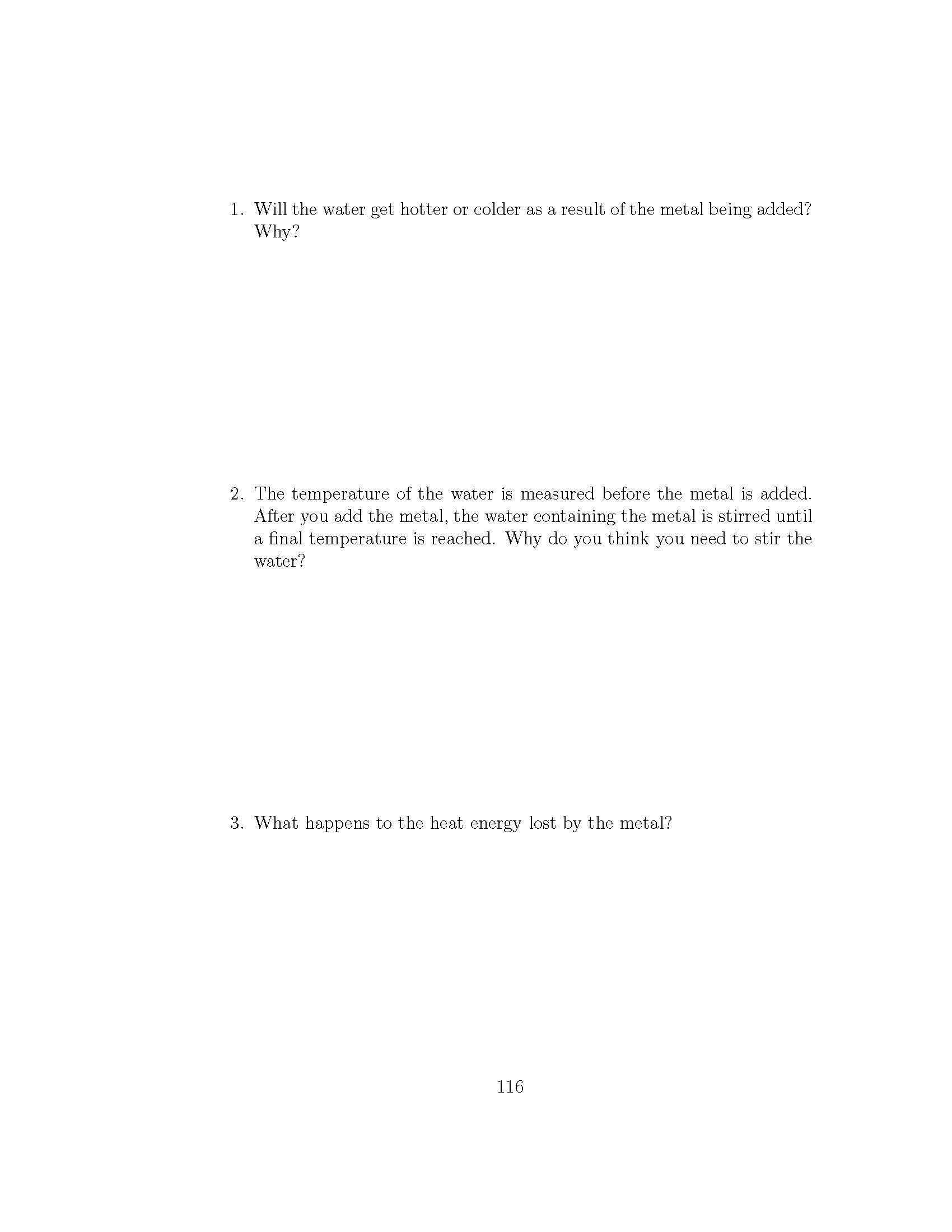 Solved Lab 11 Thermodynamics Thermodynamics refers to the