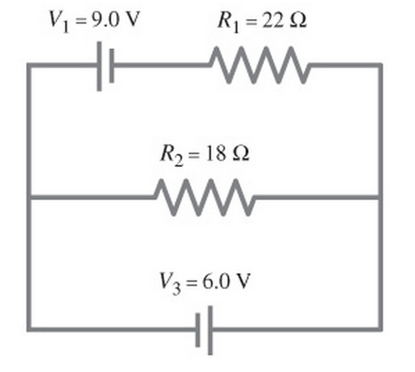 Solved Determine the magnitude of the current through R1 in | Chegg.com