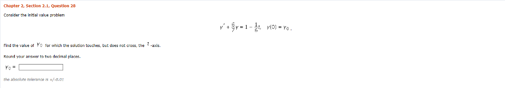 Solved Chapter 2, Section 2.1, Question 15 Find the solution | Chegg.com
