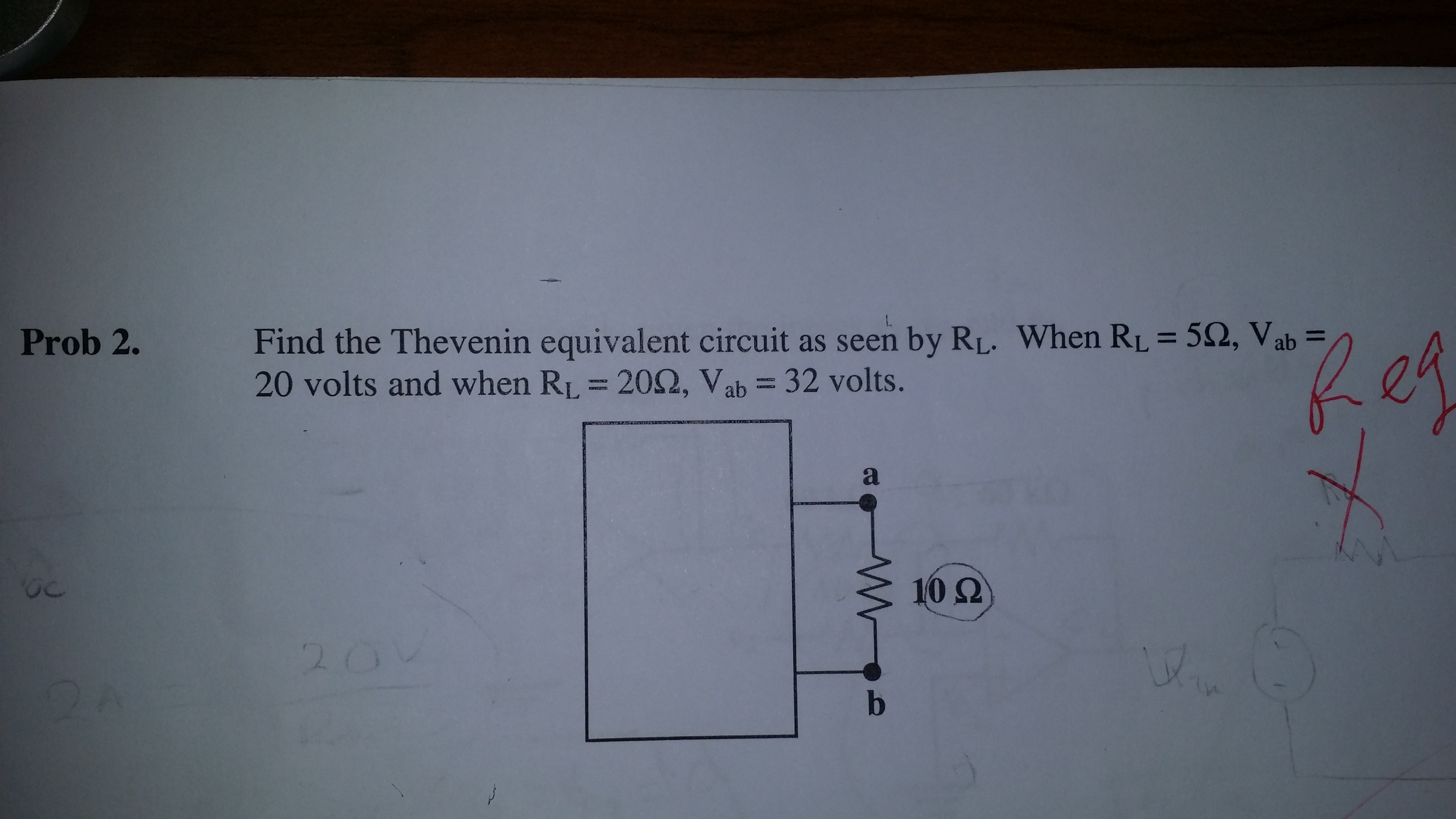 Solved Find The Thevenin Equivalent Circuit As Seen By RL. | Chegg.com