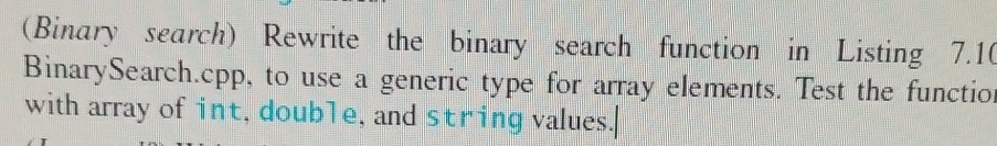 Solved ANSWER IT IN C++ | Chegg.com
