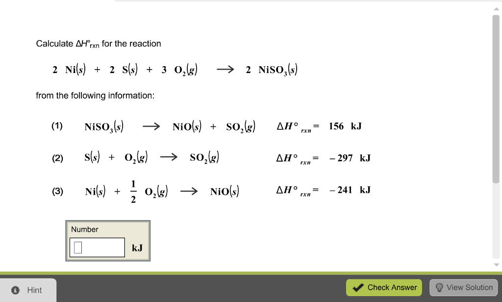 solved-calculate-delta-h-degree-rxn-for-the-reaction-2-ni-chegg