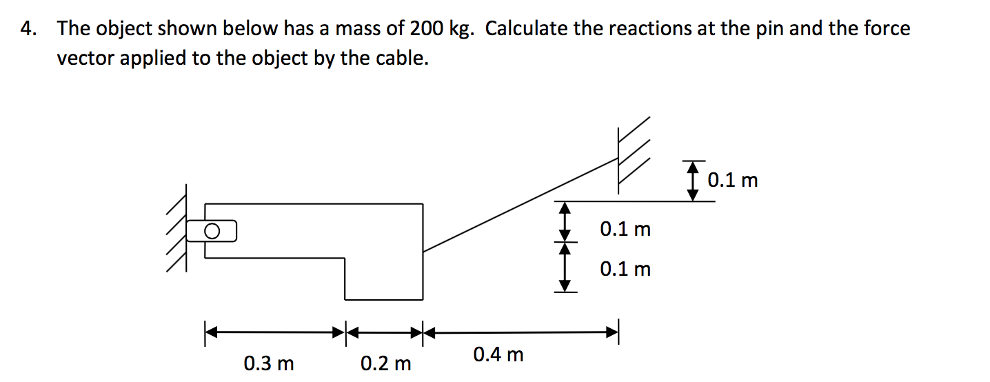 Solved 20percent Problem 1 An Object With A Mass Of 292 Kg Or Cheggcom