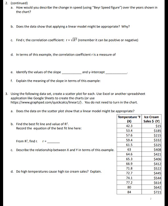 Solved 1. Independent and Dependent Variables a. If you were | Chegg.com