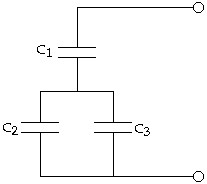 Solved Three capacitors are arranged as shown in the figure. | Chegg.com