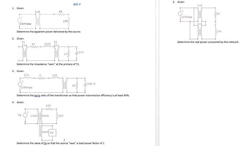 Solved Given: Determine The Apparent Power Delivered By The 