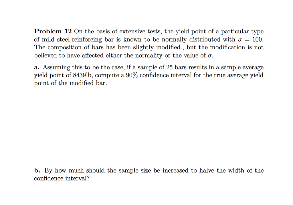 Solved Problem 11 Show that the sample variance s2 is an | Chegg.com