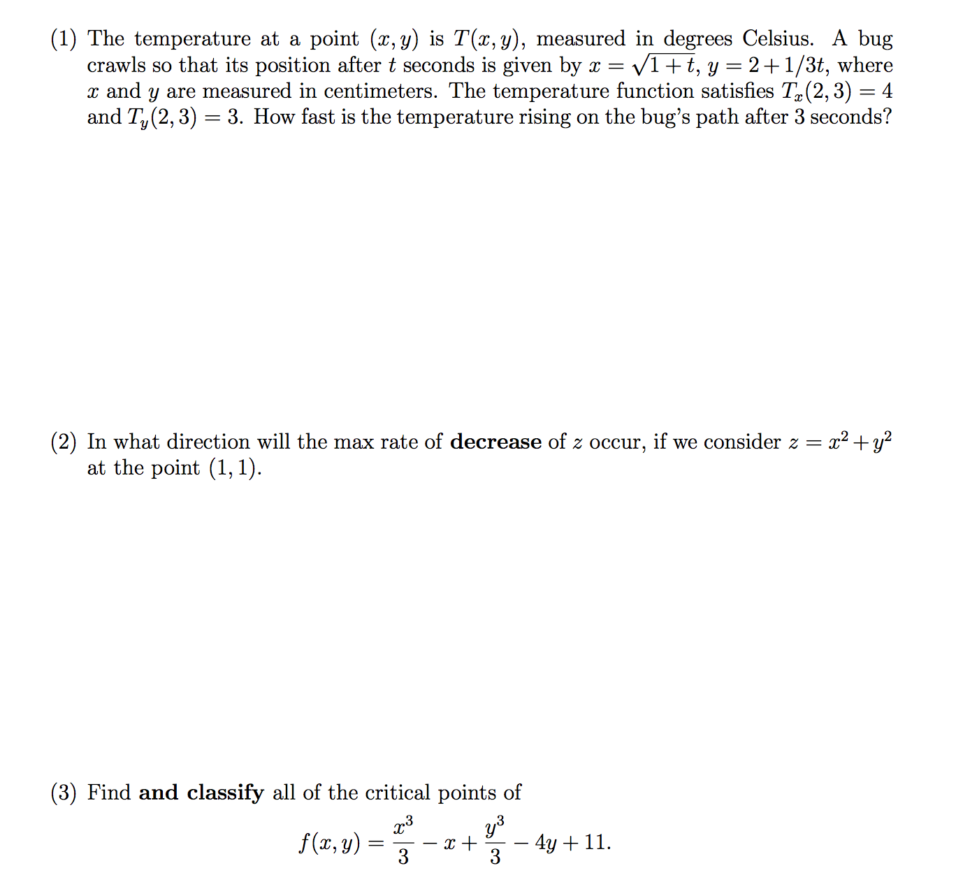 solved-the-temperature-at-a-point-x-y-is-t-x-y-measured-chegg