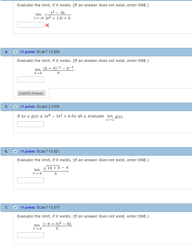 solved-evaluate-the-limit-if-it-exists-if-an-answer-does-chegg