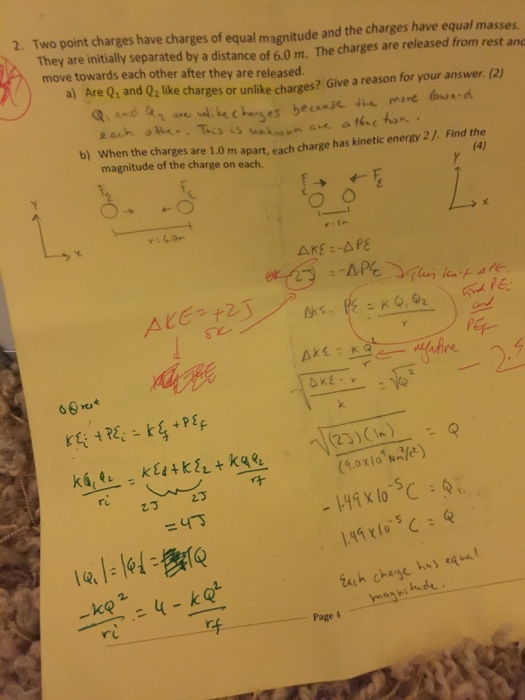 solved-two-point-charges-have-charges-of-equal-magnitude-and-chegg