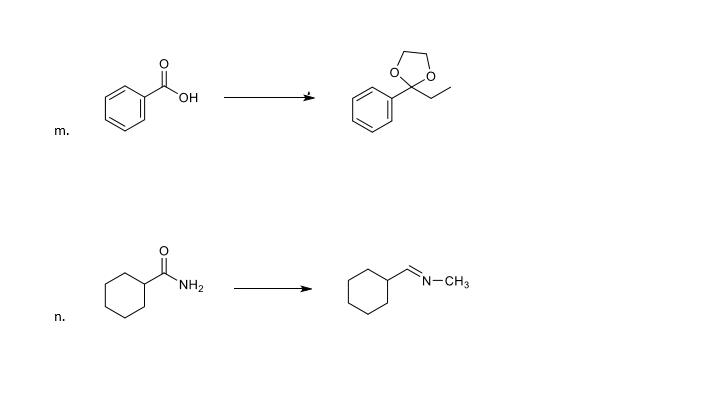 Solved ?? m. NH2 N-CH3 n. | Chegg.com