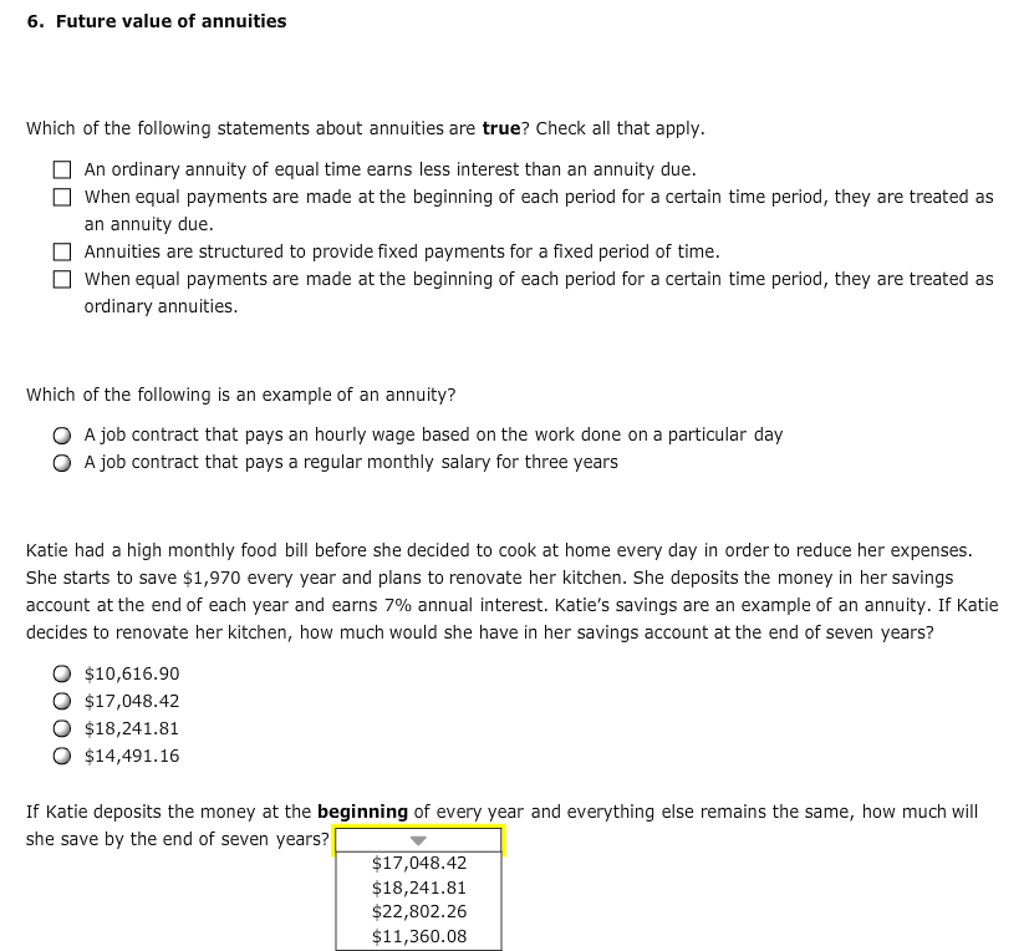 An Annuity May Best Be Defined As