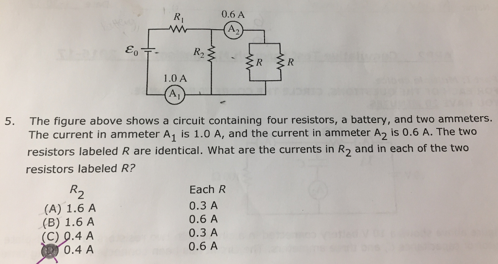 Solved The Figure Above Shows A Circuit Containing Four | Chegg.com