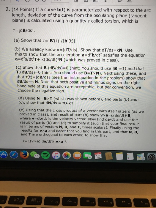 Solved Multivariable Calculus:Anyone Know How To Solve This | Chegg.com