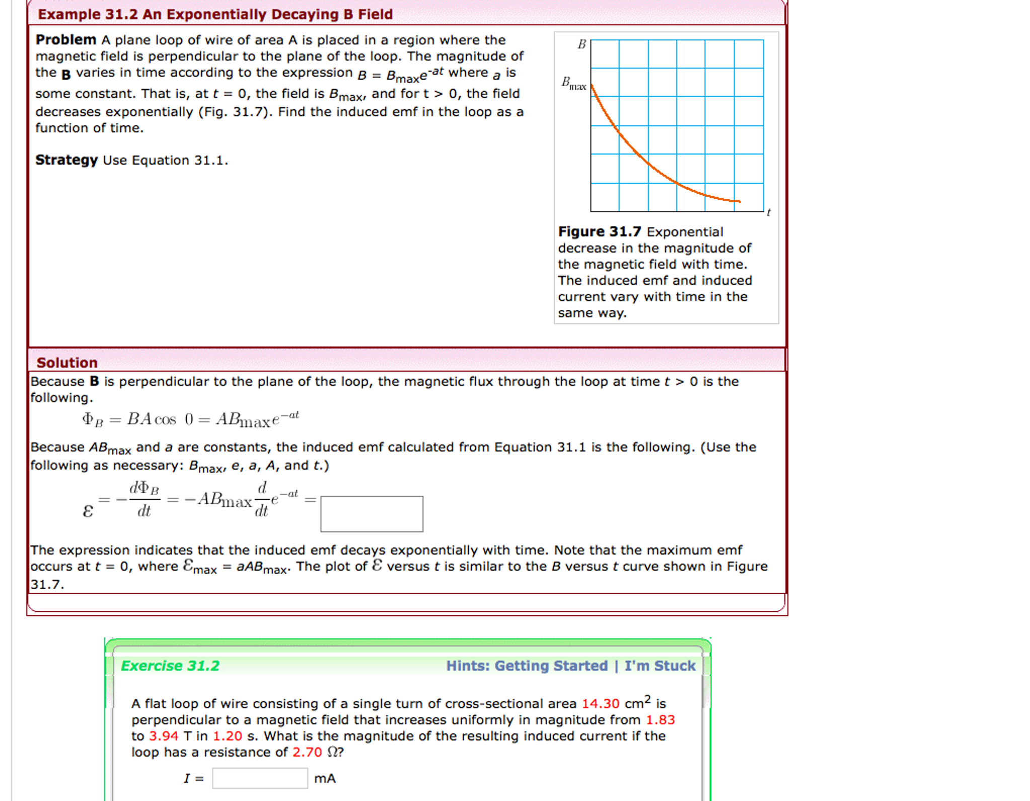 Solved One Way to Induce an emf in a Coil Problem A coil