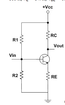 Solved In a swamped common-emitter BJT amplifier, as shown | Chegg.com