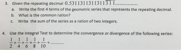 Solved Give the repeating decimal | Chegg.com