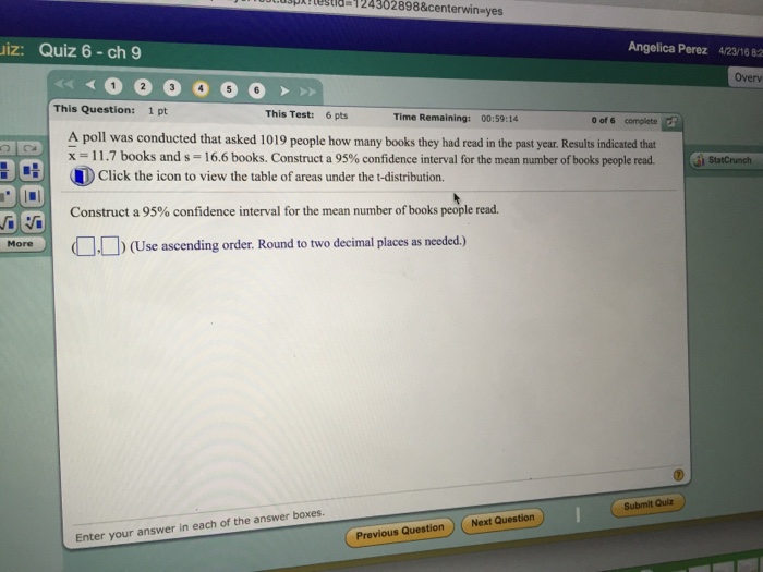 Solved A Poll Was Conducted That Asked 1019 People How Many | Chegg.com