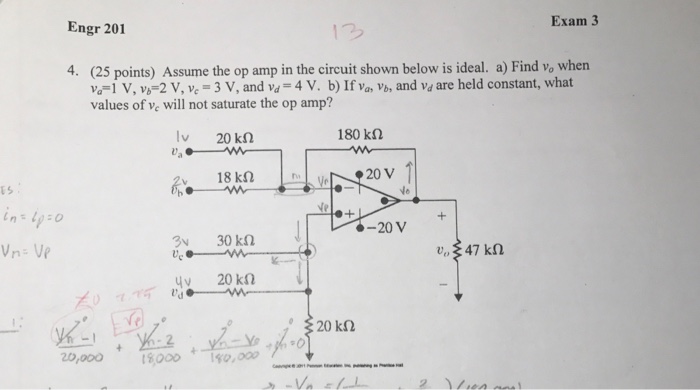Solved Assume the op amp in the circuit shown below is | Chegg.com