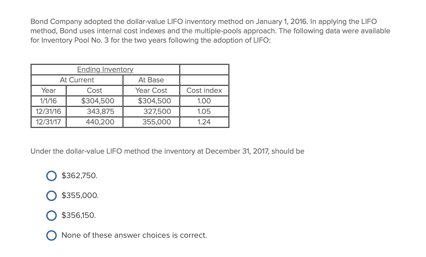 lifo inventory turnover formula