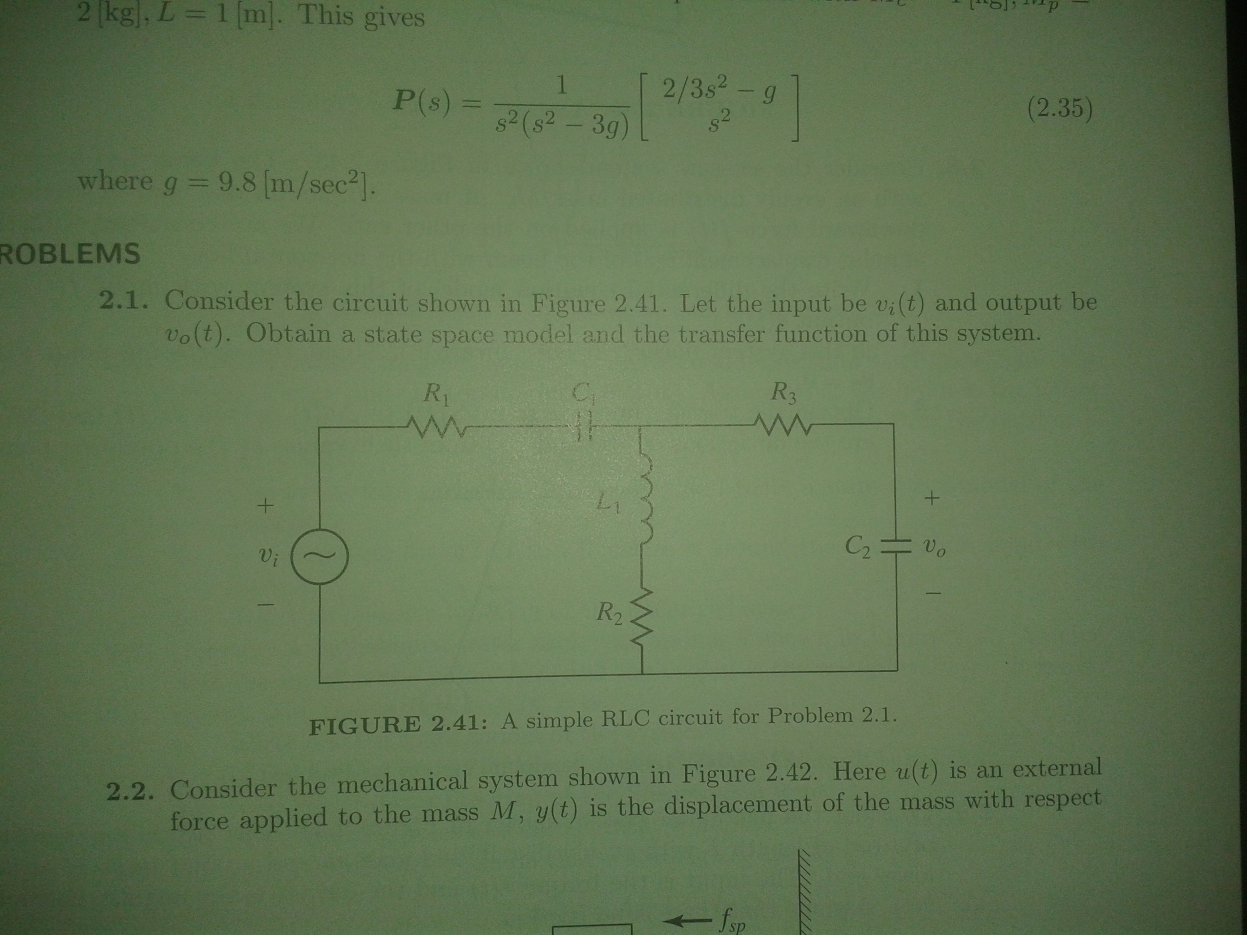 Solved Consider the circuit shown in Figure 2.41. Let the | Chegg.com
